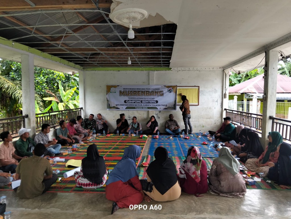 Kegiatan Musrenbang Gampong Tahun Anggaran 2026